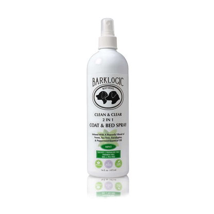 BarkLogic Clean & Clear 2-in-1 Coat & Bed Spray