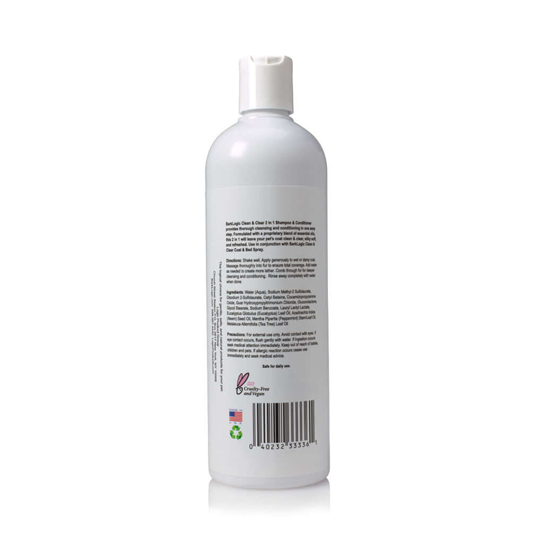 BarkLogic Clean & Clear 2-in-1 Shampoo & Conditioner