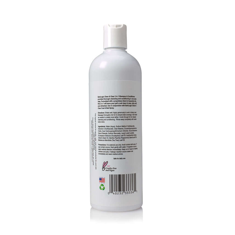 BarkLogic Clean & Clear 2-in-1 Shampoo & Conditioner