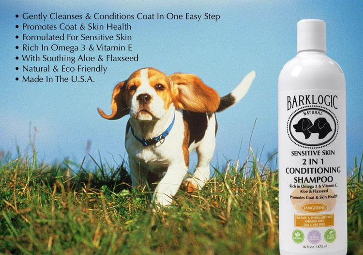 BarkLogic Sensitive Skin 2-in-1 Conditioning Shampoo