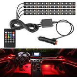 Wireless Car Interior LED Atmosphere Light