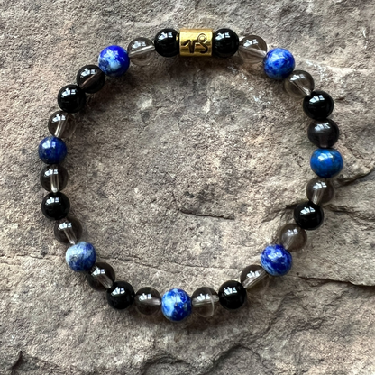 Capricorn Zodiac Gemstone Bracelet