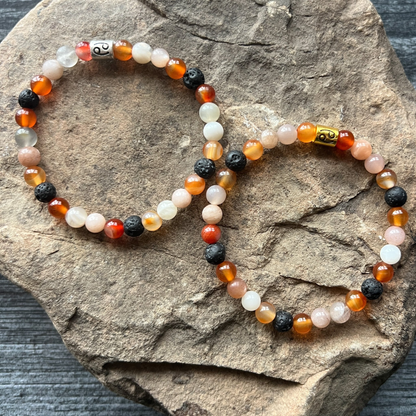 Cancer Zodiac Gemstone Bracelet