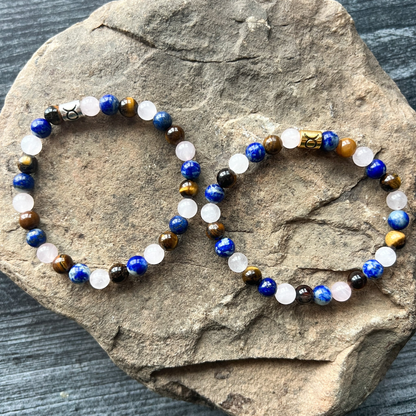 Taurus Zodiac Gemstone Bracelet