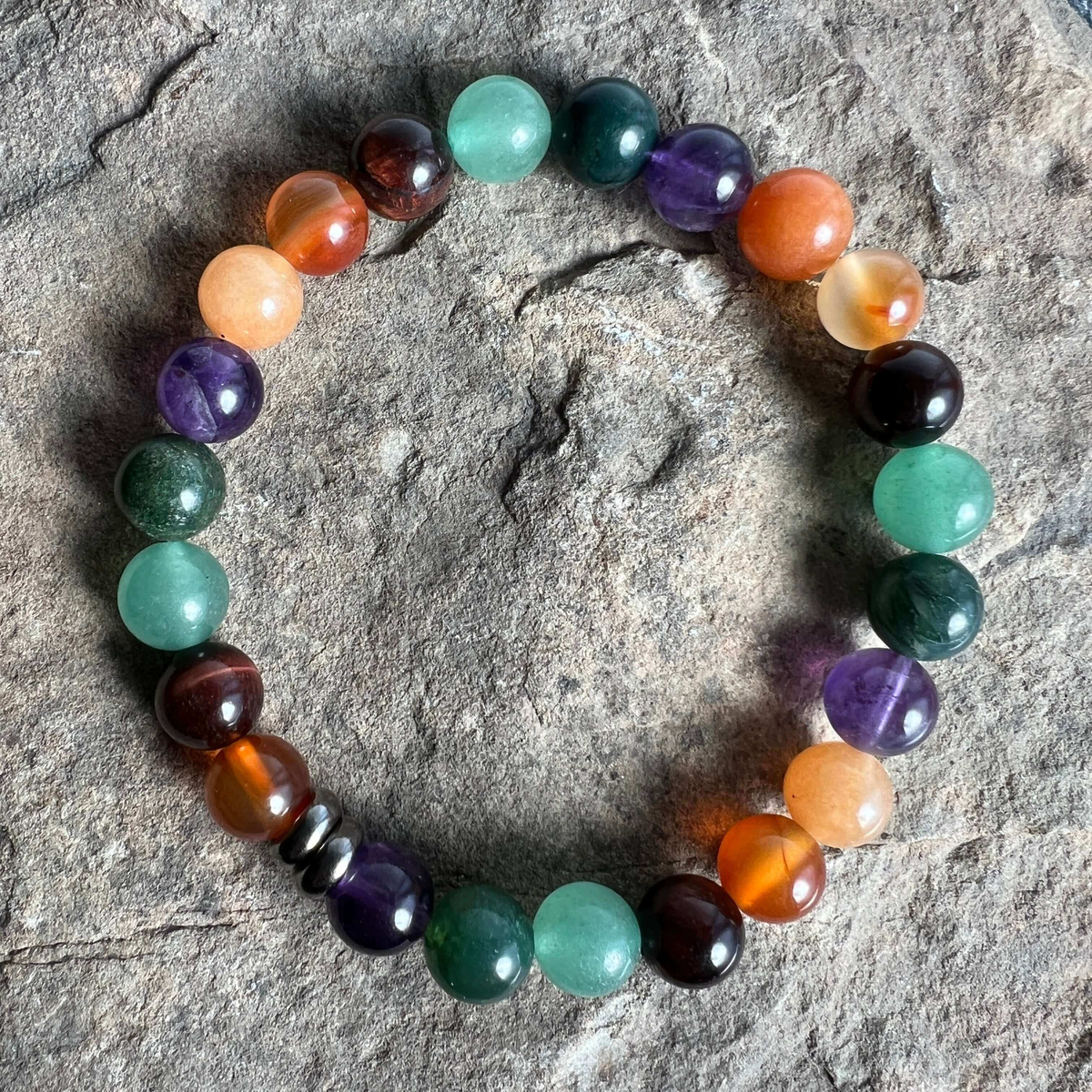 Abundance & Motivation Vibes Gemstone Bracelet