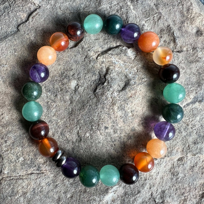 Abundance & Motivation Vibes Gemstone Bracelet