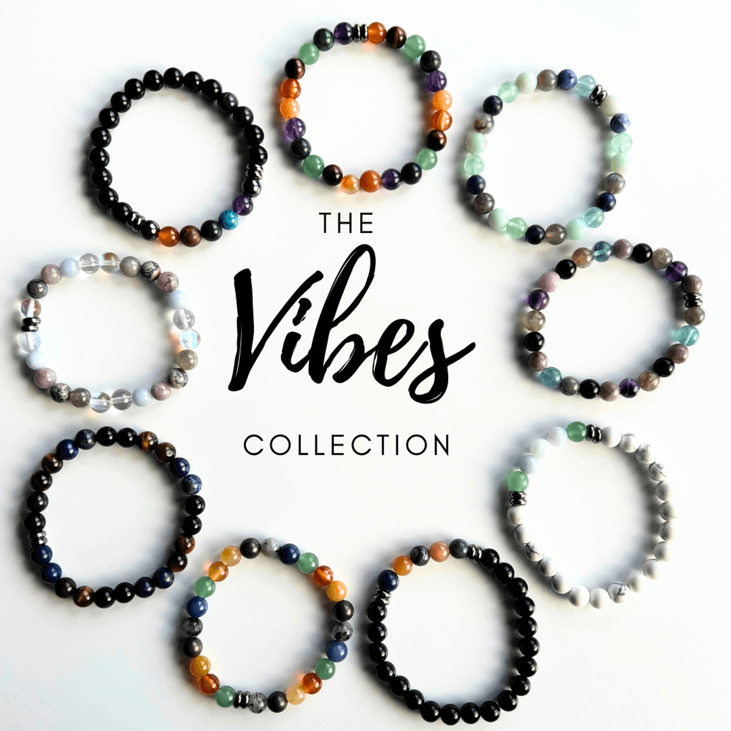 Abundance & Motivation Vibes Gemstone Bracelet