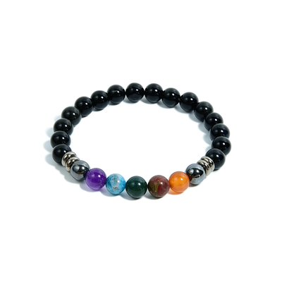 Courage & Balance Vibes Gemstone Bracelet