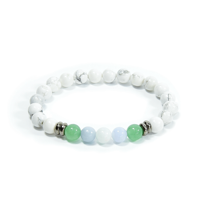 Calm Serenity Vibes Gemstone Bracelet