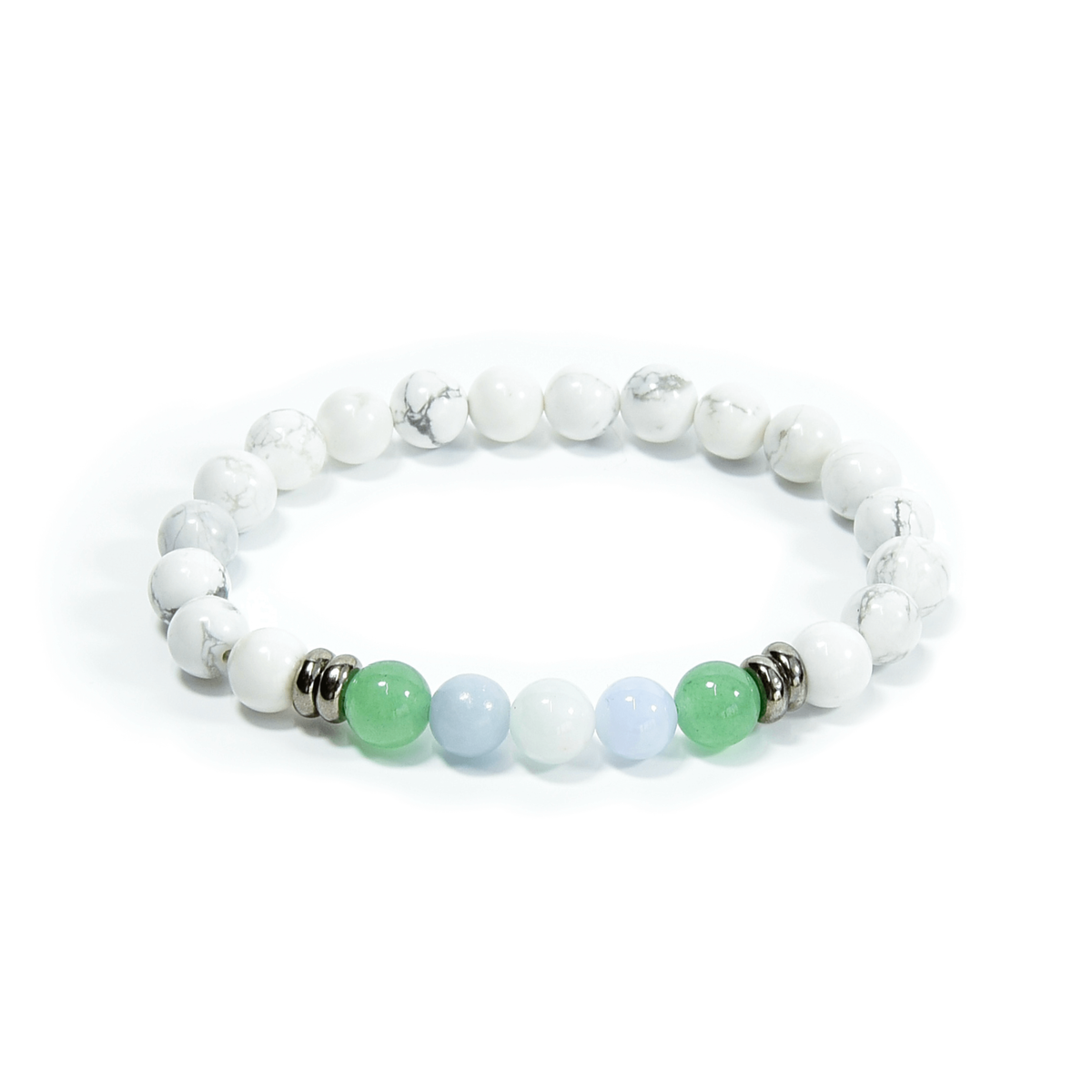 Calm Serenity Vibes Gemstone Bracelet