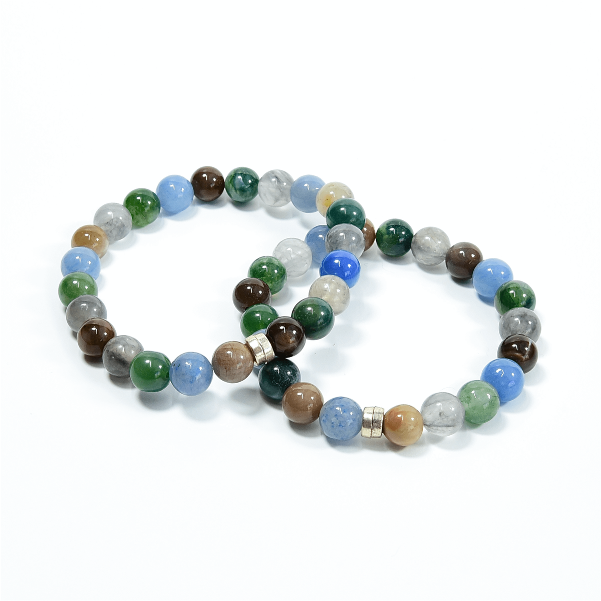Dappled Sunlight Gemstone Beaded Bracelet