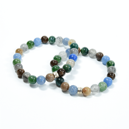 Dappled Sunlight Gemstone Beaded Bracelet