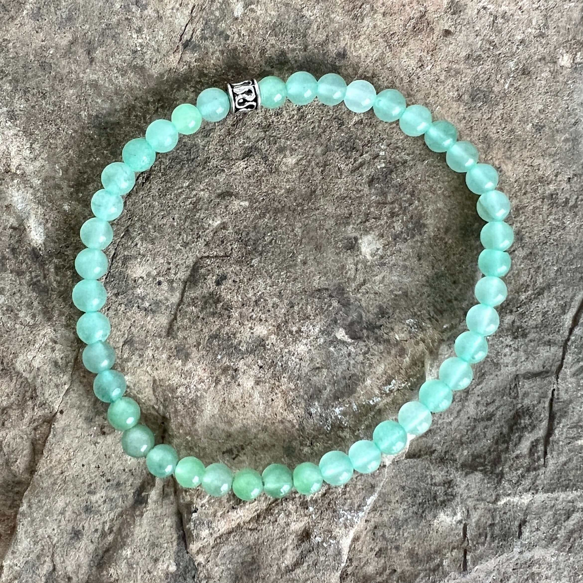 Green Aventurine Mini Beaded Bracelet