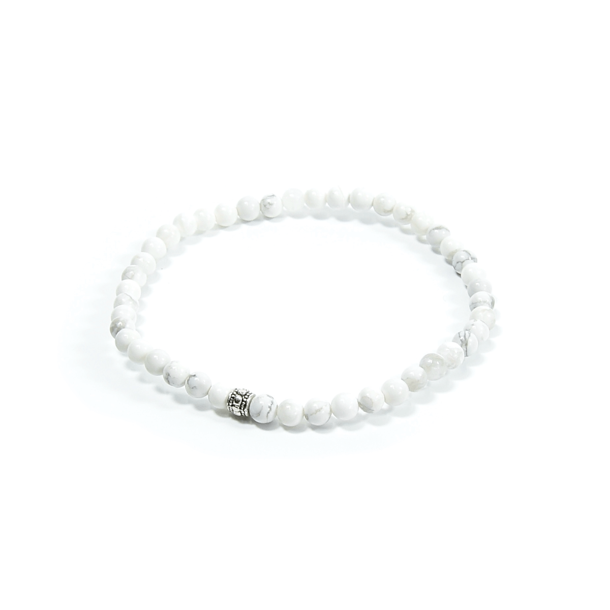 Howlite Mini Beaded Bracelet