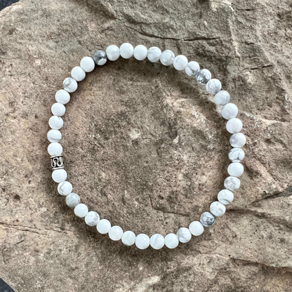 Howlite Mini Beaded Bracelet