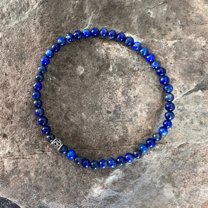 Lapis Lazuli Mini Beaded Bracelet