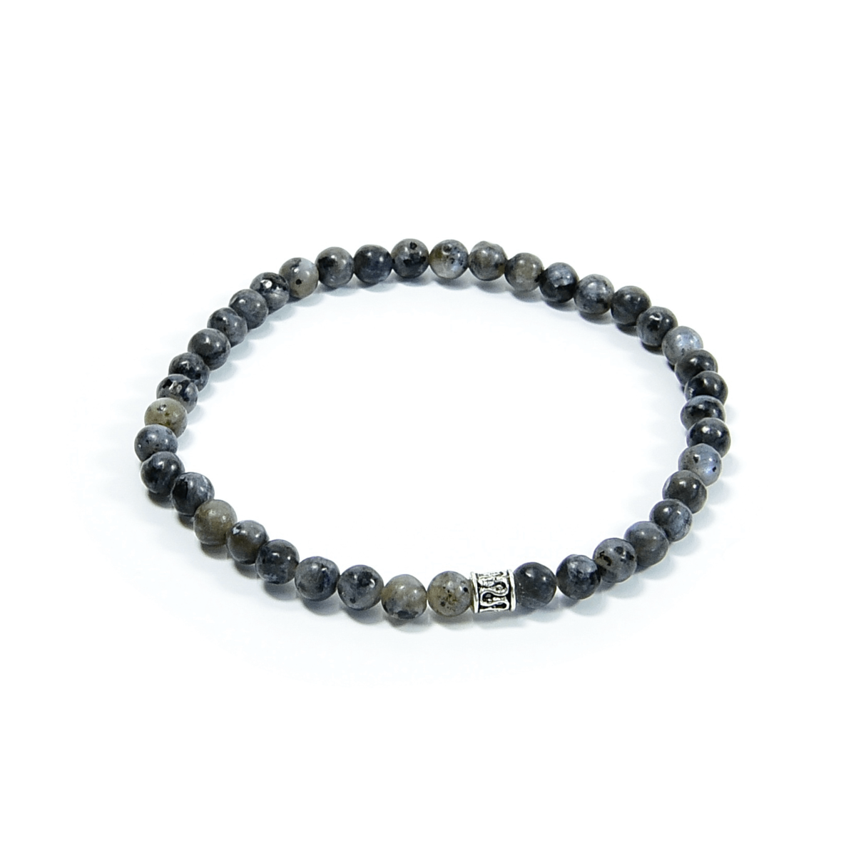Larvikite Mini Beaded Bracelet