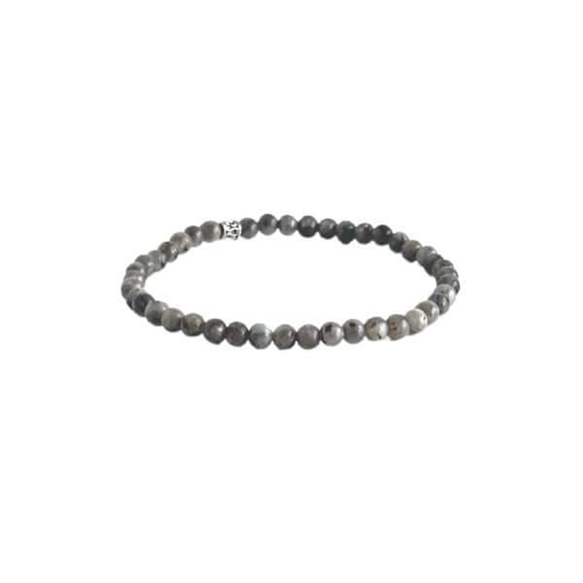 Larvikite Mini Beaded Bracelet
