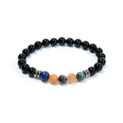 Strength & Perseverance Vibes Gemstone Bracelet