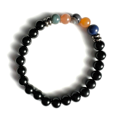Strength & Perseverance Vibes Gemstone Bracelet