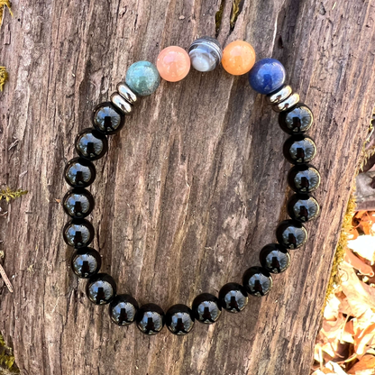 Strength & Perseverance Vibes Gemstone Bracelet