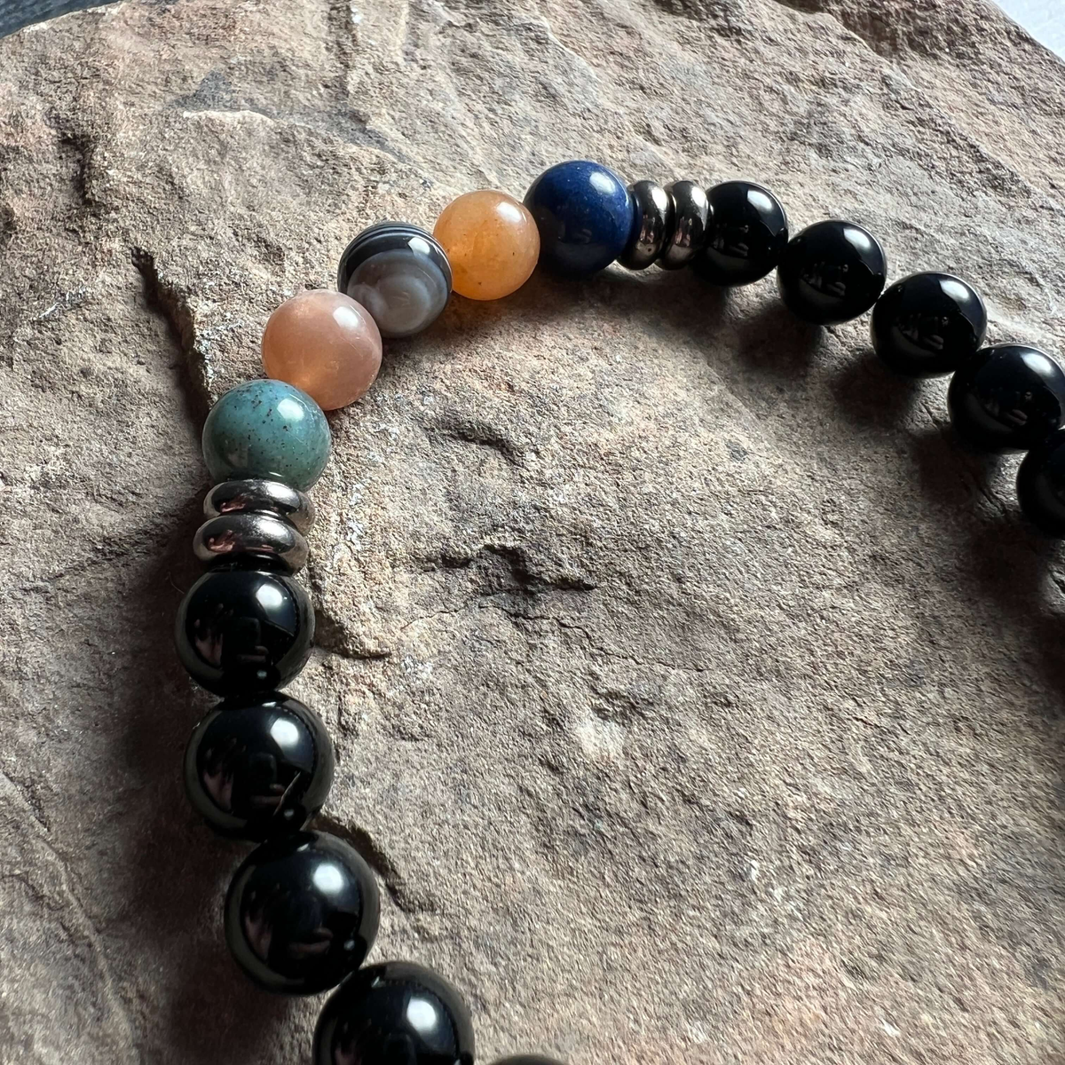 Strength & Perseverance Vibes Gemstone Bracelet