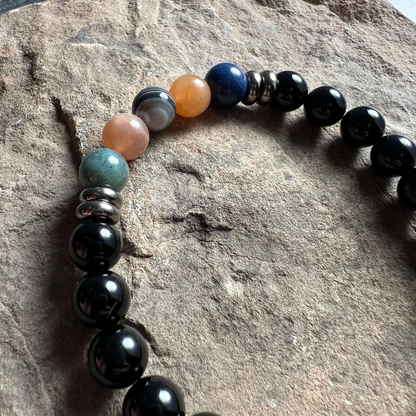 Strength & Perseverance Vibes Gemstone Bracelet