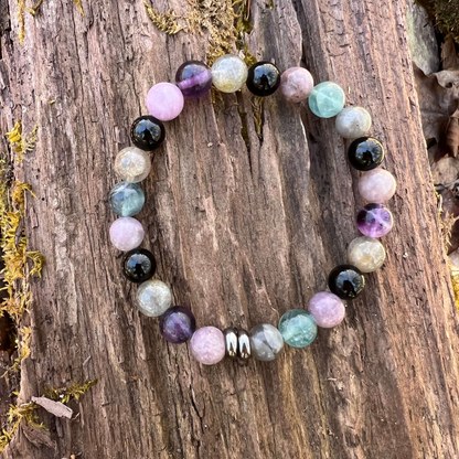 Wisdom & Focus Vibes Gemstone Bracelet