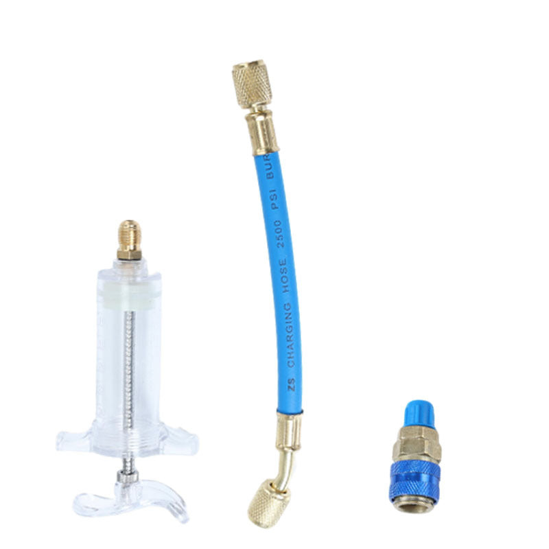 Automotive AC Refrigerant Oil Injector