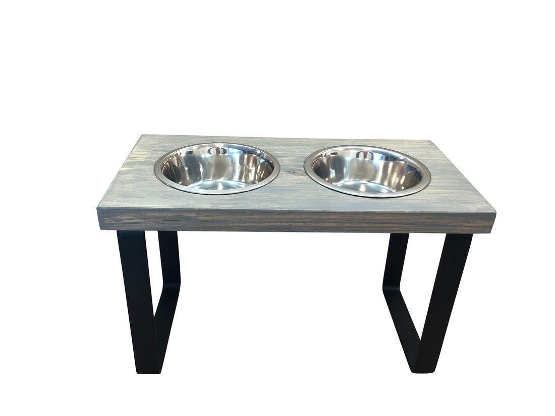 Bearwood Elevated Metal Dog Bowl Feeder Stand