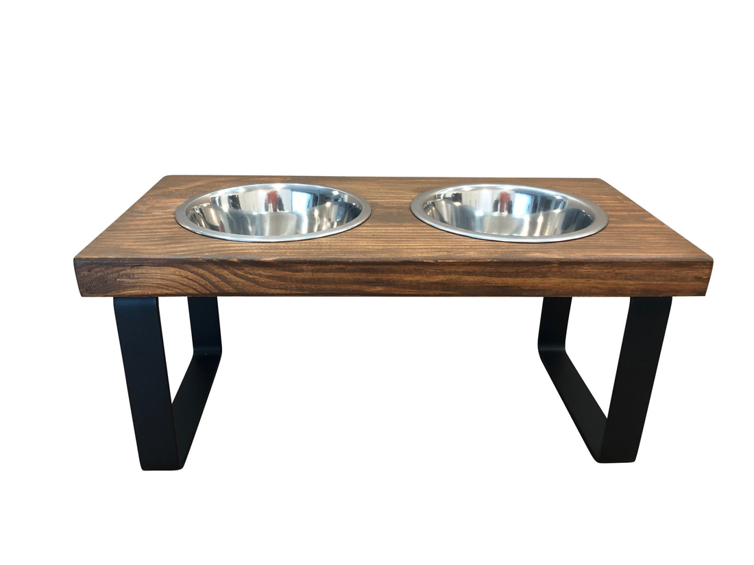 Bearwood Elevated Metal Dog Bowl Feeder Stand