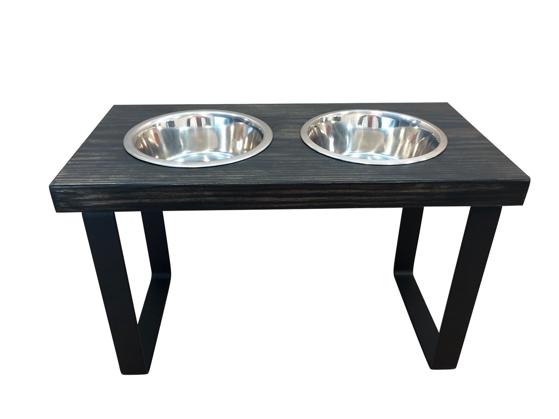 Bearwood Elevated Metal Dog Bowl Feeder Stand