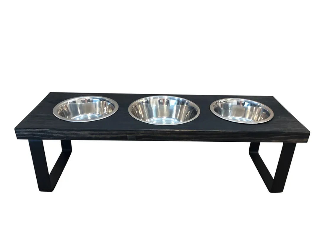 Bearwood Elevated Metal Dog Bowl Feeder Stand