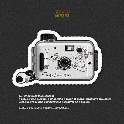 Retro Film Camera Vintage Style Point and Shoot