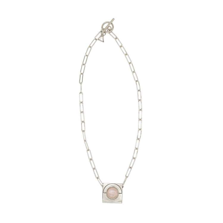 Infinity Moon Charm Necklace