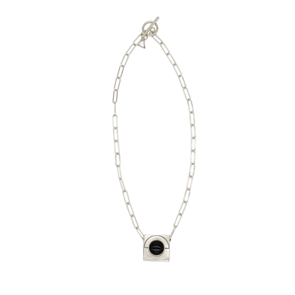 Infinity Moon Charm Necklace