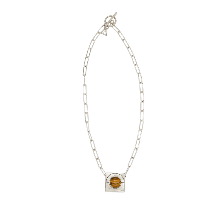 Infinity Moon Charm Necklace
