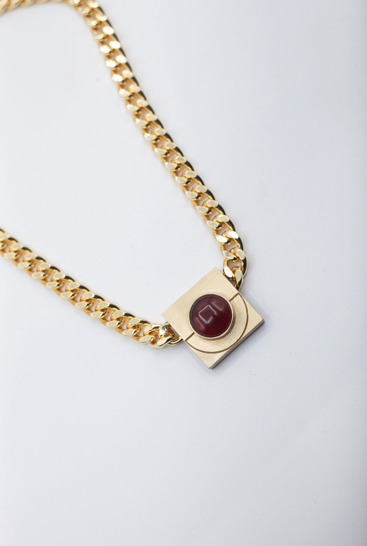 Carnelian Gemstone Necklace