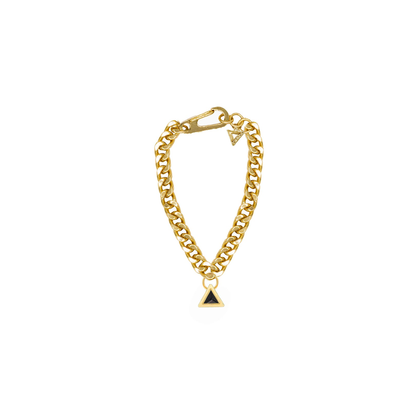 Iconic Triangle Charm Bracelet in Gold