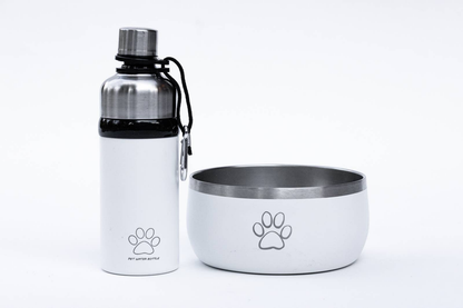 Good Life Gear Pet Water Bottle & Dog Bowl Set