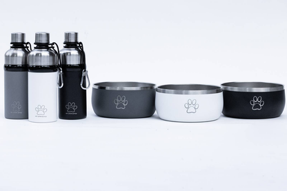 Good Life Gear Pet Water Bottle & Dog Bowl Set