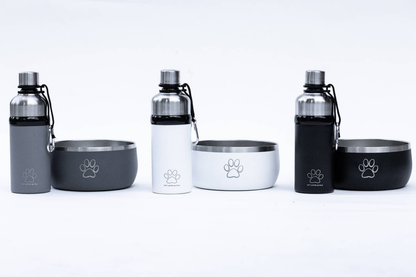 Good Life Gear Pet Water Bottle & Dog Bowl Set