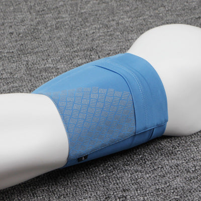 Reflective trim detail for visibility during low-light workouts