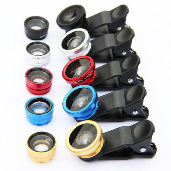 Universal 3-in-1 Clip-On Phone Lens Kit Phone Accessories product image 3
