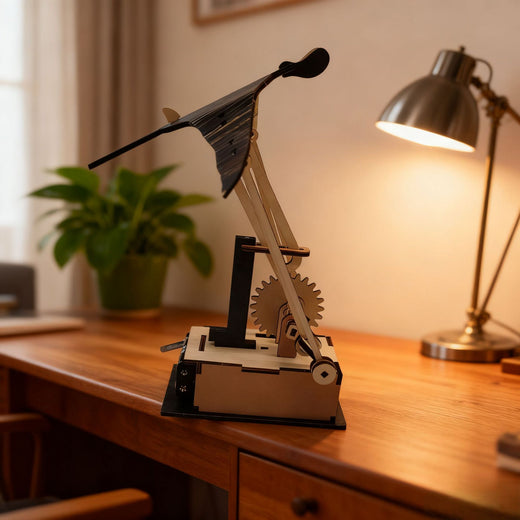 Artisan Wooden Manta Ray Automaton product image 4
