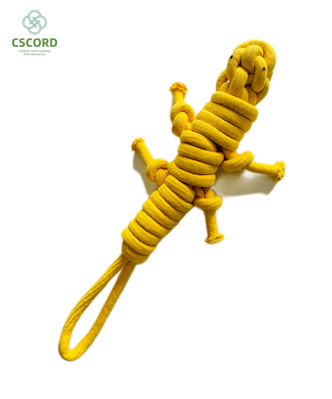 Eco Lizard Jumbo Dog Rope Toy Collection