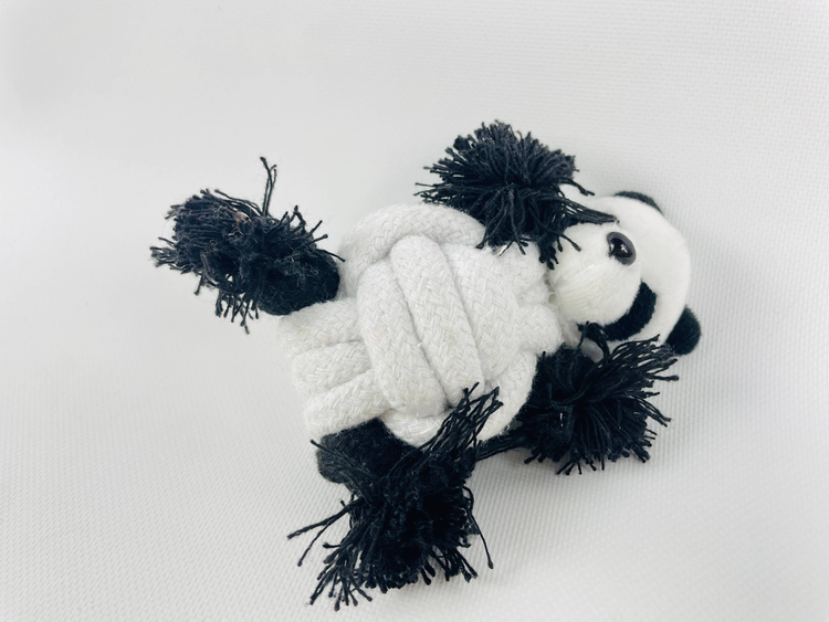 Eco Panda Handmade Dog Rope Tug and Chew Toy