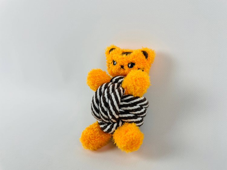 Eco Tiger Macrame Dog Rope Tug and Chew Toy