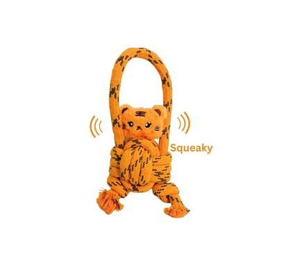 Eco Tiger Dog Rope Tug-of-War Toy
