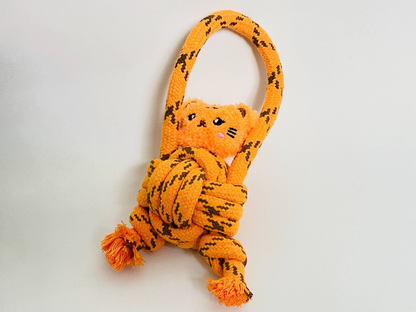 Eco Tiger Dog Rope Tug-of-War Toy